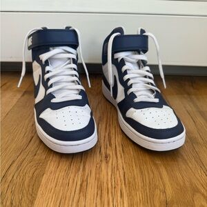 Nike Court Borough Mid 2 Casual Sneakers- Size 7Y